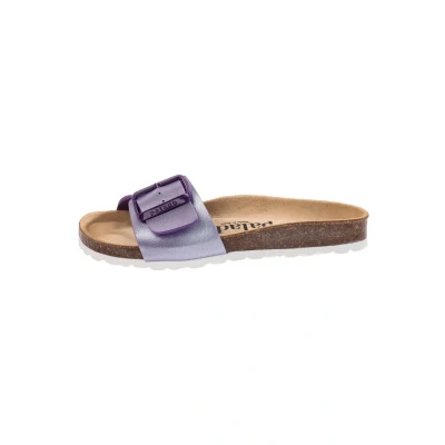 Abbildung von Palado Malta EGS Pantolette flach, Damen, Größe: 42, Lila Schuhe