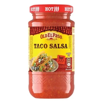 Abbildung von Old El Paso Tortilla Taco Salsa Hot Fruchtige, scharfe Tomaten 1 x 235 g