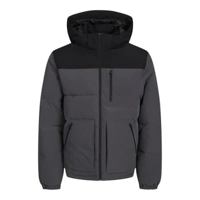 Abbildung von Jack &amp; Jones Jjeotto Puffer Jacket Winterjacke, Herren, Größe: 2XL, Asphalt