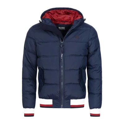 Abbildung von Indicode Jeans Regular FIT Winterjacke, Herren, Größe: Medium, Navy