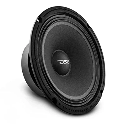 Abbildung von DS18 1 PRO 84XA mittlerer Basslautsprecher, 10th Anniversary Edition, 20 cm 200 mm 8&quot;, 275 Watt rms 550 max, 4 Ohm, 97,8 dB, Türen, Stück