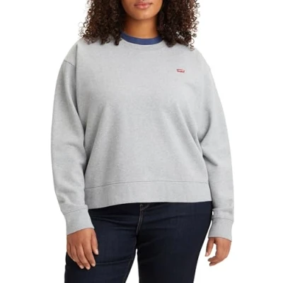Abbildung von Levi&#039;s Plus Standard CREW Sweatshirt, Damen, Größe: 46/48, Plein air