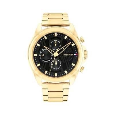 Abbildung von Tommy Hilfiger Herren Uhr Gold TH1710658