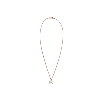 Abbildung von Elli Circle CUT OUT Halskette rosegoldcoloured, Damen, Größe: 45, Rosegold coloured