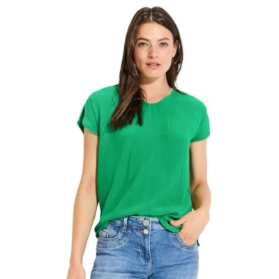Abbildung von Cecil Luftige Bluse, Damen, Größe: XL, Grün
