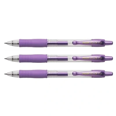 Abbildung von 12 x Pilot Gelschreiber G2 7 metallicviolett