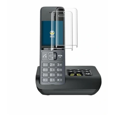 Abbildung von BROTECT 2 Stück Full Cover Schutzfolie für Gigaset COMFORT 520A Screen Displayschutz Folie [3D Curved, Anti Fingerprint, Kristall Klar]