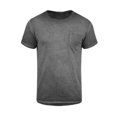 Abbildung von Solid Sdroy Tshirt print, Herren, Größe: XXL, Black