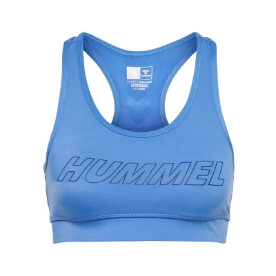 Abbildung von Hummel TOLA Sportbh mit leichter Stützkraft, Damen, Größe: XS, Marina