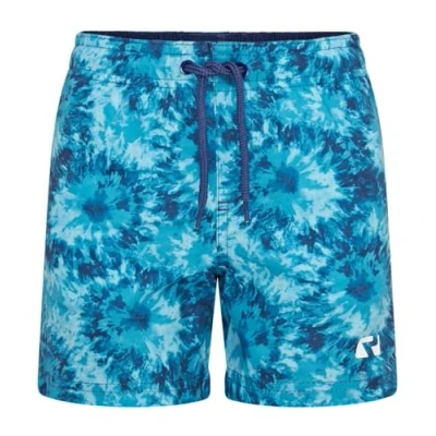 Abbildung von RIPT Jungen Essentials Quick Dry UV 50 Sonnenschutz Badeshorts Badehose, Blaue Krawattenfarbe, 7 8 Jahre