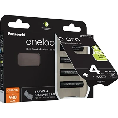 Abbildung von Eneloop pro AAA Akkupacks Micro 930 mAh (4 St)