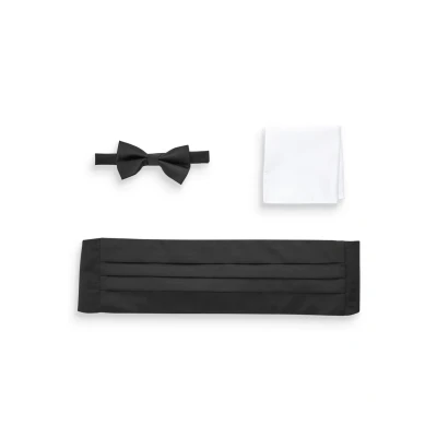 Abbildung von Next Cummerbund Einstecktuch, Herren, Größe: One Size, Black