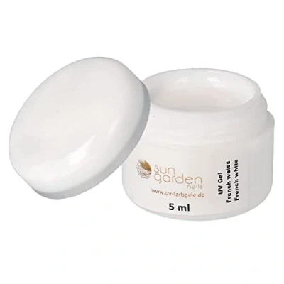 Abbildung von Sun Garden Nails Nagellack 5 ml UV Classic Gel French weiß