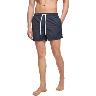 Abbildung von Build Your Brand Mens BY050 Swim Shorts, Navy, M
