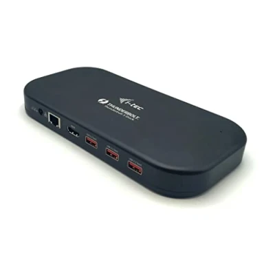 Abbildung von i Tec Thunderbolt 3/USB C Dual 4K Docking Station mit 60W Power Delivery und USB zu DisplayPort Kabel TB3HDMIDOCKPD