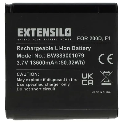Abbildung von EXTENSILO Akku kompatibel mit Pure Evoke H4 Prestige, H6, H6 Prestige Lautsprecher Boxen Speaker (13600mAh, 3,7V, Li Ion)