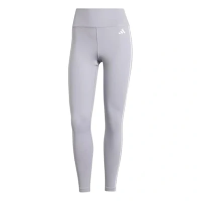 Abbildung von adidas Damen Train Essentials 3 Streifen, hohe Taille, 7/8 eng, Größe XXS