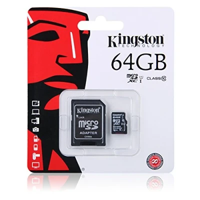 Abbildung von Original Kingston MicroSD SDHC Speicherkarte 64GB Für Samsung Galaxy A3 2016 SM A310F