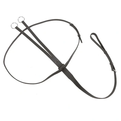 Abbildung von Kavalkade Martingal mit Stopper Braun Warmblut