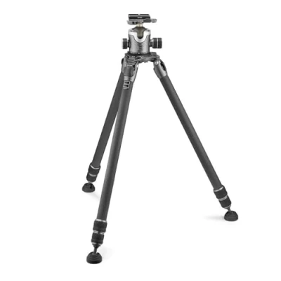 Abbildung von Gitzo Systematic Stativ der Serie 3, Kamerastativ mit zentrischem Kugelkopf, Fotozubehör, für Content Creation, Video, Professionelle Fotografie, 28 kg Traglast