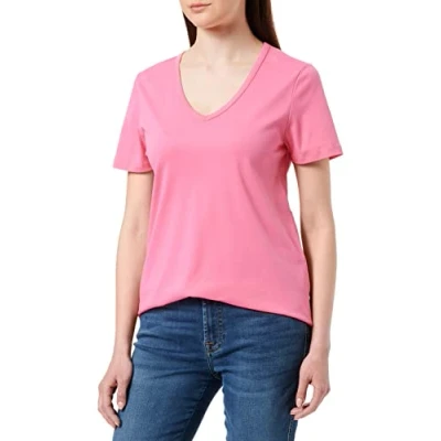 Abbildung von s.Oliver AUS Tshirt basic, Damen, Größe: 34, Pink