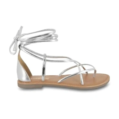 Abbildung von Les Tropeziennes par M Belarbi Djoya Zehentrenner, Damen, Größe: 38, Silver Schuhe