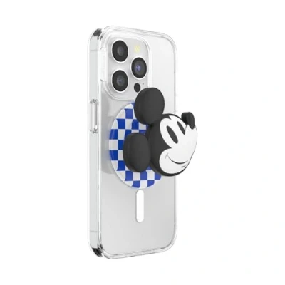 Abbildung von PopSockets: PopGrip Round für MagSafe Inklusive Adapterring Ausziehbarer Sockel und Griff mit einem Austauschbarem Top Smartphones Hüllen Classic Mickey