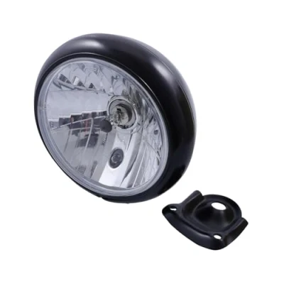 Abbildung von 2EXTREME Scheinwerfer Motorrad 7 Zoll HD STYLE, klares Glas, matt schwarz, rund