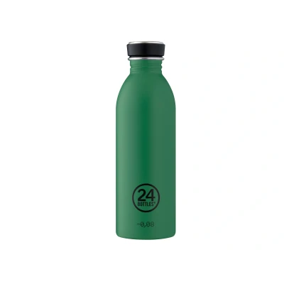Abbildung von LUND STOUGAARD Urban Bottle 24B721, 0,5 l, Smaragdgrün, 24 Stück