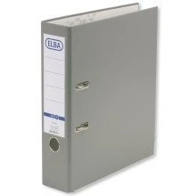 Abbildung von Elba Ordner A4, smart Pro, 8 cm breit, Kunststoff außen, grau