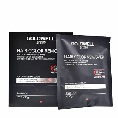 Abbildung von Goldwell Solutions Color Remover Haar 12x30 g