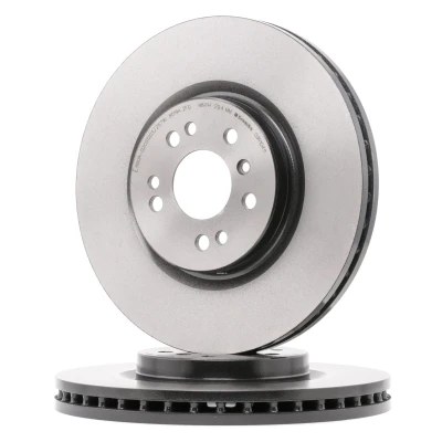 Abbildung von BREMBO COATED DISC LINE 09.R104.11 Bremsscheibe 330 32 5 innenbelüftet beschichtet hochgekohlt mit Schrauben MERCEDES BENZ: R Klasse, ML Klasse