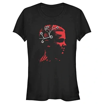 Abbildung von Stranger Things Damen Eleven Research Short Sleeve T shirt, Schwarz, L