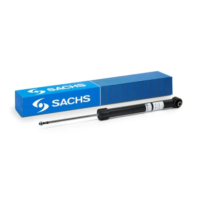 Abbildung von SACHS 318 143 Stoßdämpfer Gasdruck Einrohr Teleskop oben Stift, unten Auge AUDI: A5 B9 Sportback, A4 Limousine, Avant