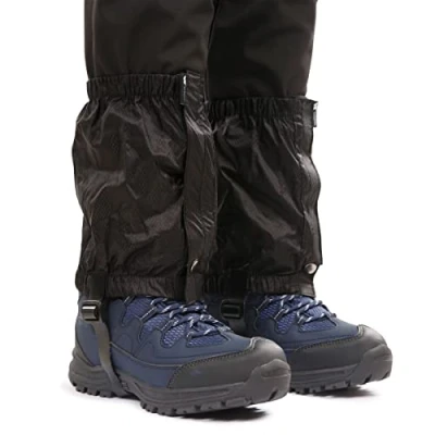Abbildung von Trespass Unisex Knoydart Gamaschen, Schwarz, Einheitsgröße EU