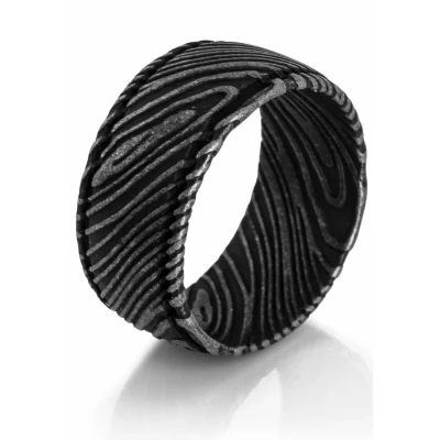 Abbildung von Akitsune Ring, Herren, Größe: 67, Antique silver