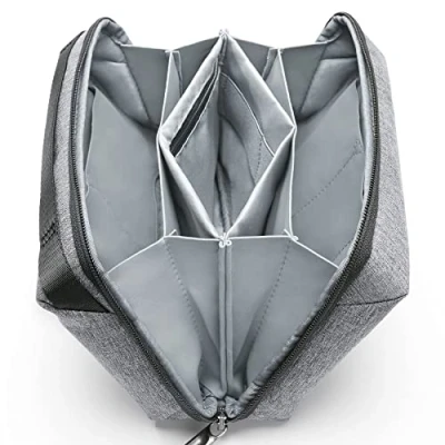 Abbildung von Inateck elektronische Kabeltasche Elektronik Organizer Zubehörtasche Reisetasche travel Organizer, spritzwassergeschützte Zubehörtasche, AB03002