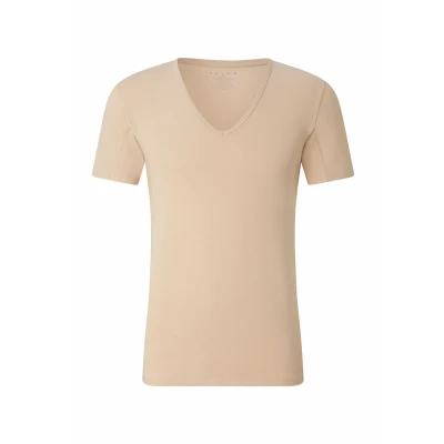 Abbildung von Falke Climate Control Temperature Regulation Unterhemd/shirt camel, Herren, Größe: Large, Camel