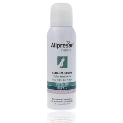 Abbildung von Allpresan diabetic INTENSIV + REPAIR Schaum Creme mit Urea 125 ml