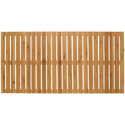 Abbildung von WENKO Baderost Indoor &amp; Outdoor Bambus, 100 x 50 cm