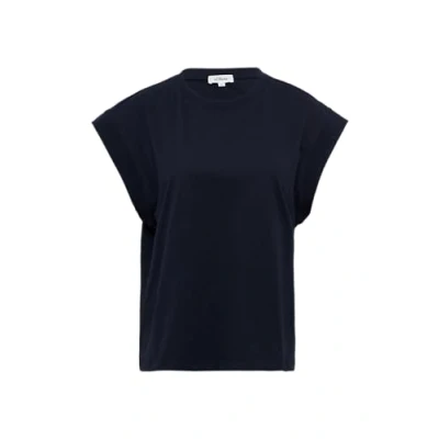 Abbildung von s.Oliver MIT ÜBERSCHNITTENEN Schultern Tshirt basic, Damen, Größe: 42, Navy