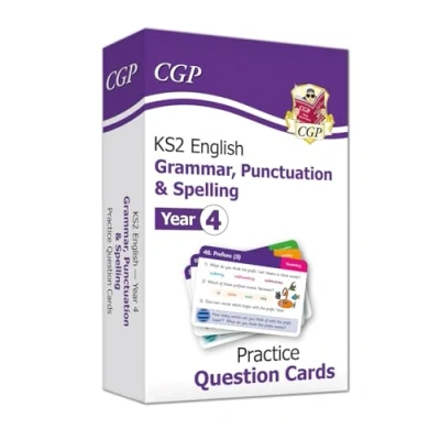 Abbildung von KS2 English Year 4 Practice Question Cards: Grammar, Punctuation &amp; Spelling (CGP English)