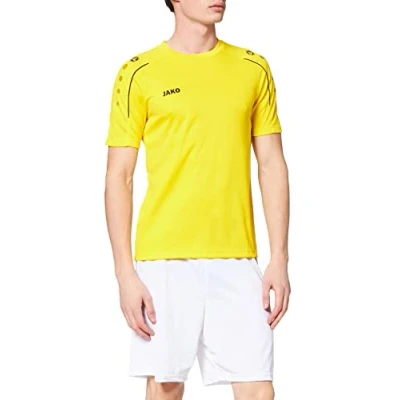 Abbildung von JAKO Fussball Sport Tshirt, Herren, Größe: Small, Gelbschwarz