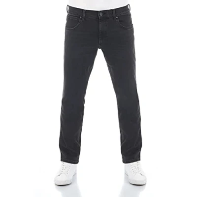 Abbildung von Wrangler Greensboro Jeans Straight Leg, Herren, Größe: 36x36, Black crow