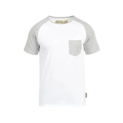 Abbildung von Indicode Jeans Rundhals Gresham Tshirt print, Herren, Größe: XL, White