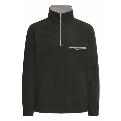 Abbildung von Solid Sdmatzo Fleecepullover, Herren, Größe: Large, True black
