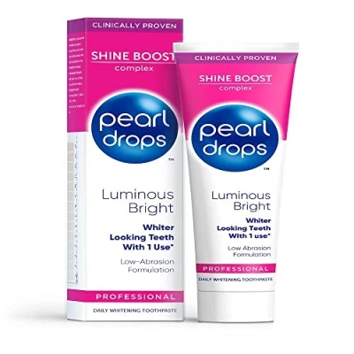 Abbildung von Pearl Drops Professionelle Zahnaufhellung Zahnpasta für weißere Zähne, Einmalgebrauch 75 ml