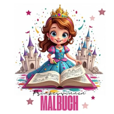 Abbildung von Das grosse Prinzessinnen Malbuch: Prinzessin Malbuch ab 3 Jahre