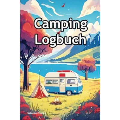 Abbildung von CAMPING LOGBUCH Buch als Geschenk für Camper Zubehör Wohnmobil Wohnwagen Tagebuch Geschenke Reisetagebuch