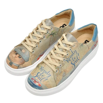 Abbildung von DOGO Plateausneaker &quot;Damen Myra Ready to Sail Vegan Damen Sneaker / female&quot;,
